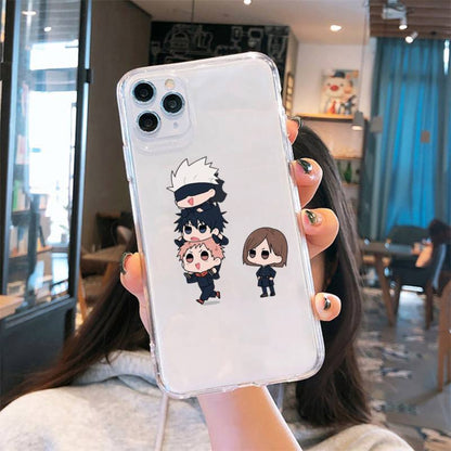 jujutsu kaisen cute phone case
