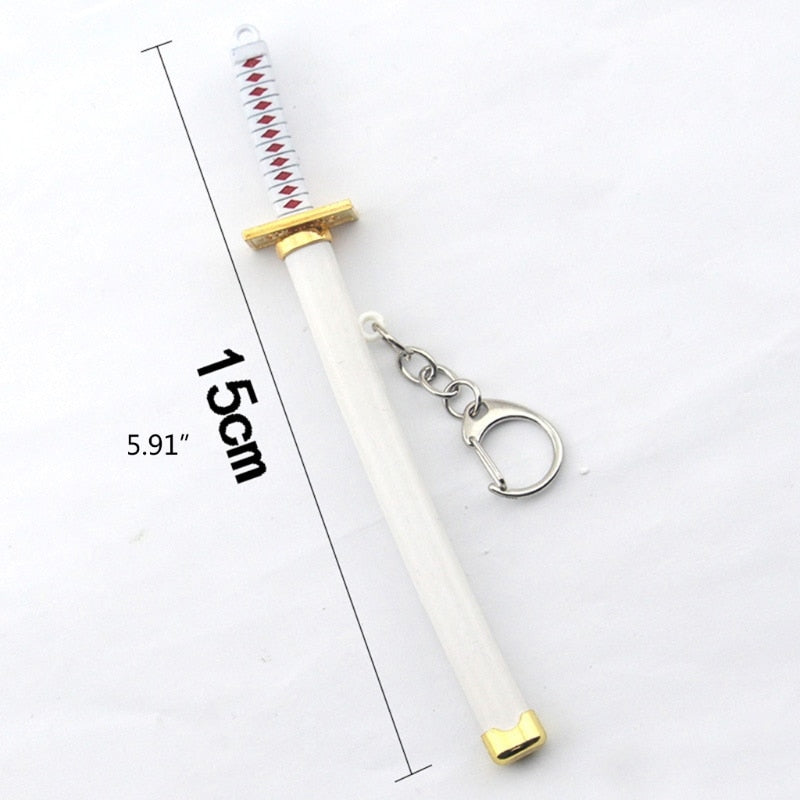Zoro swords keychain