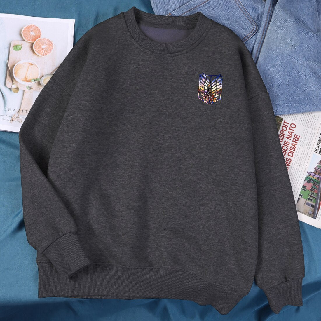 Wings of Freedom Knit Sweater