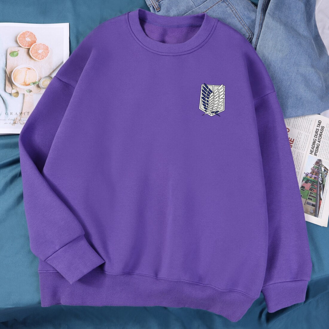 Attack on titan sweatshirt