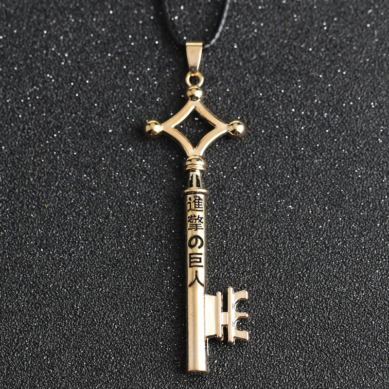 Steampunk Winged Key Necklace