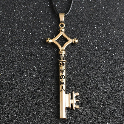Steampunk Winged Key Necklace