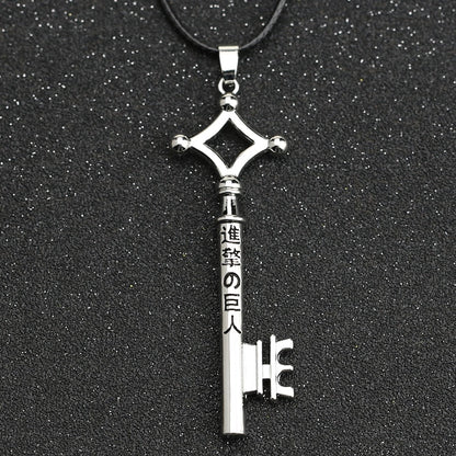 Steampunk Winged Key Necklace