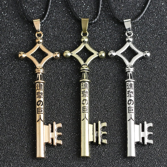 Steampunk Winged Key Necklace