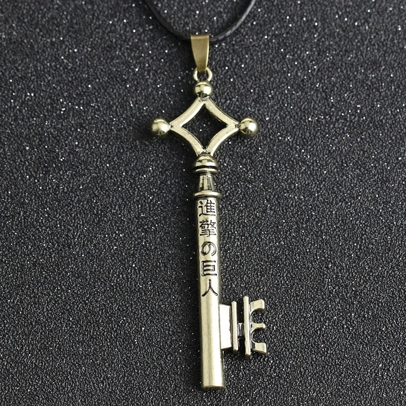 Steampunk Winged Key Necklace