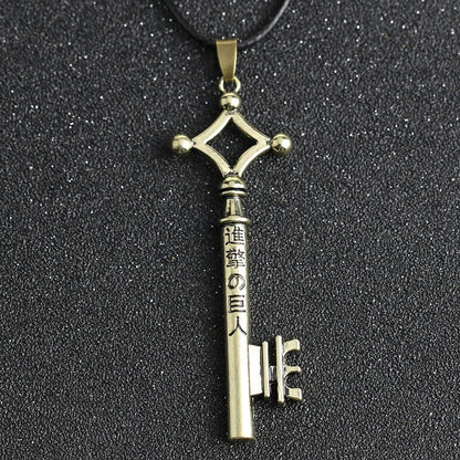 Steampunk Winged Key Necklace