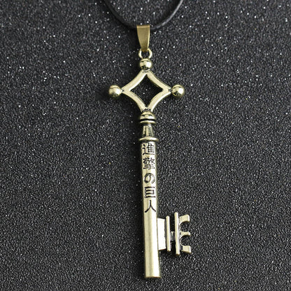 Steampunk Winged Key Necklace