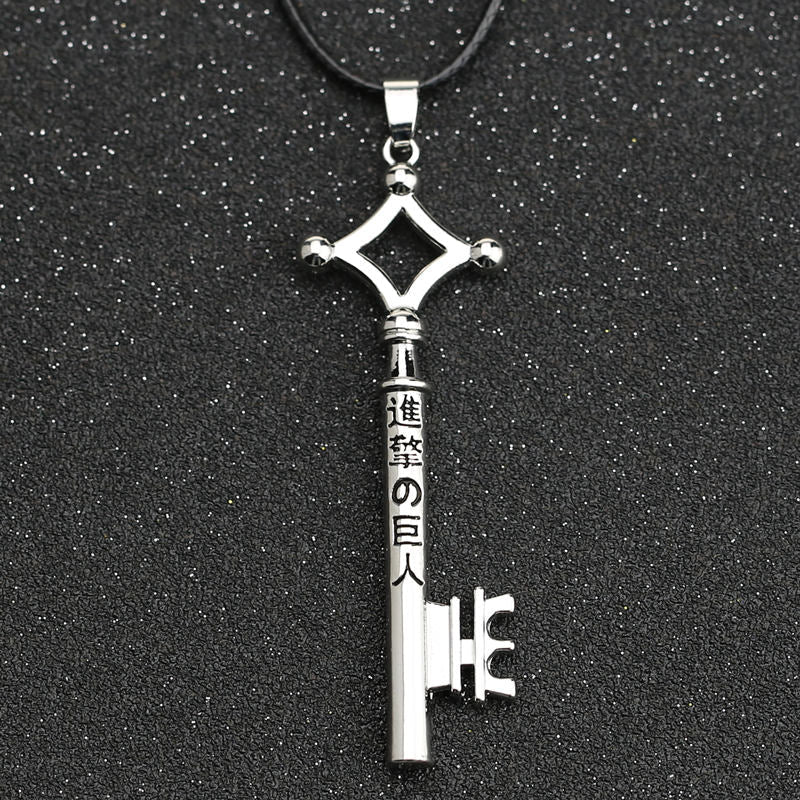 Steampunk Winged Key Necklace