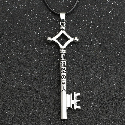Steampunk Winged Key Necklace