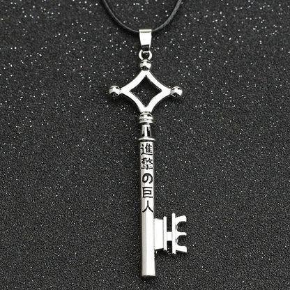 Attack On Titan  Eren Key Necklace