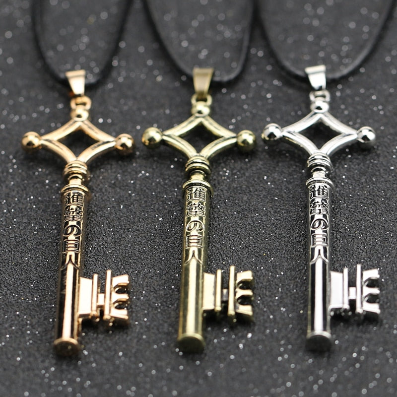 Steampunk Winged Key Necklace