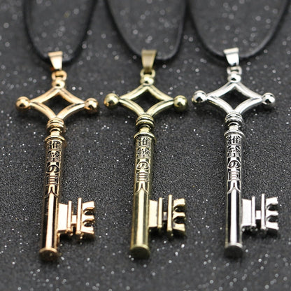 Steampunk Winged Key Necklace