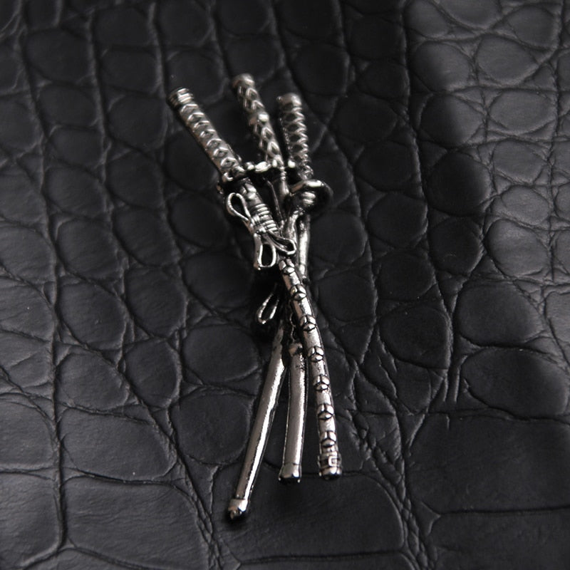 Tri-Blade Warrior Necklace
