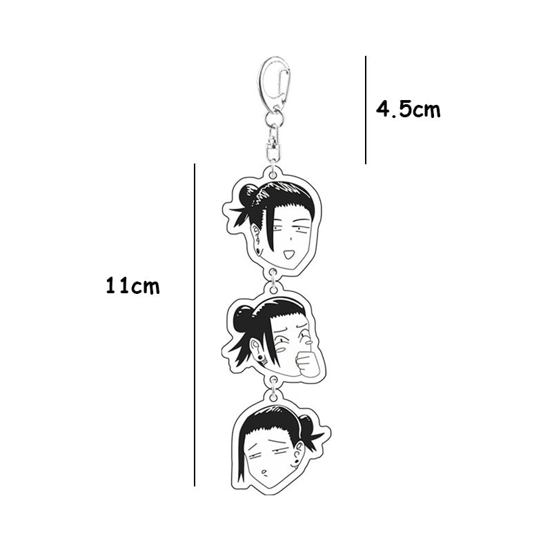 Dual Destiny Keychain – Anime Bond Charm"