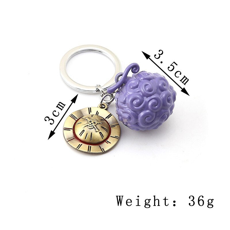 Cursed Sea Fruit Keychains