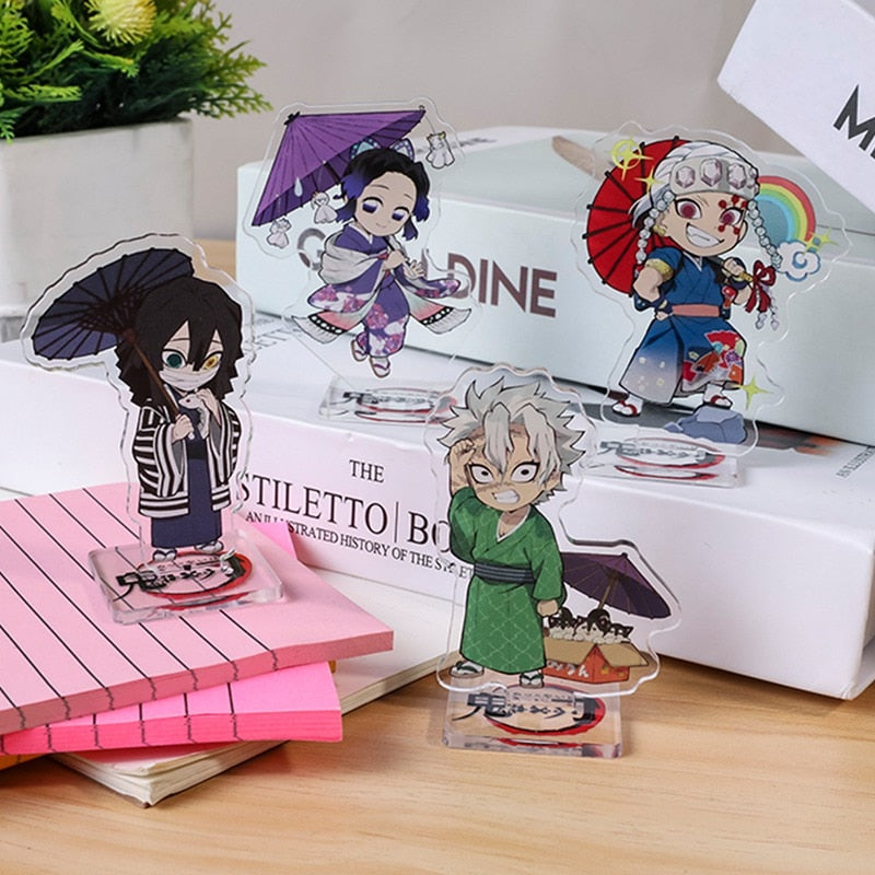 Demon slayer desk figures