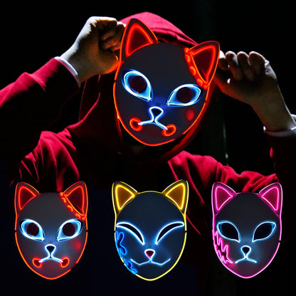Demon slayer led masks