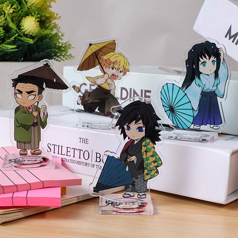 Demon slayer desk figures