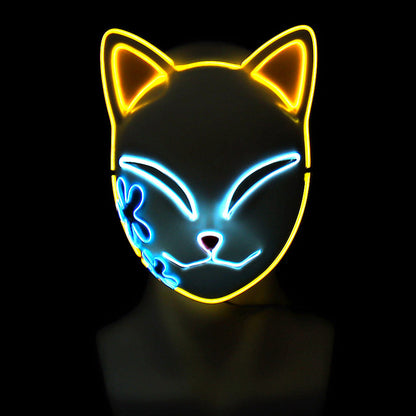 Demon slayer led masks