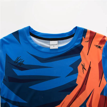 3D Muscle Print Compression Shirt