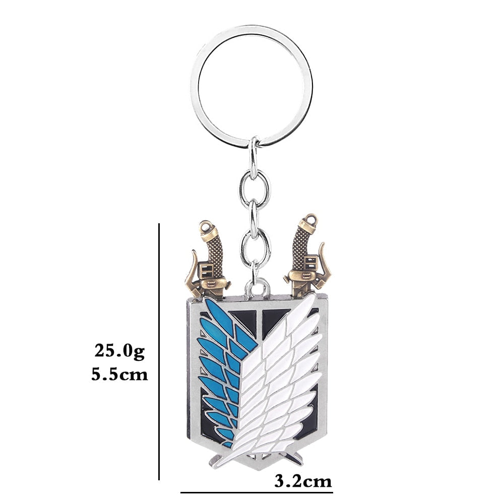 Attack on Titan Keychain