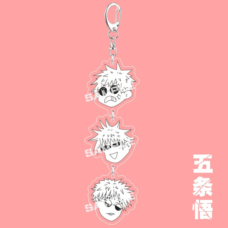 Dual Destiny Keychain – Anime Bond Charm"