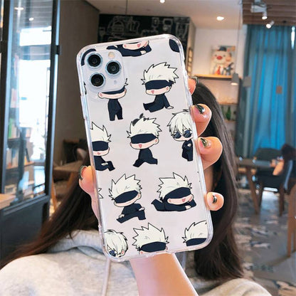 jujutsu kaisen cute phone case