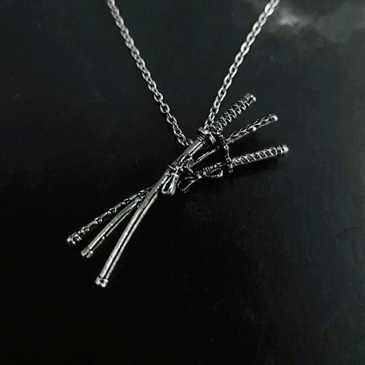 Tri-Blade Warrior Necklace