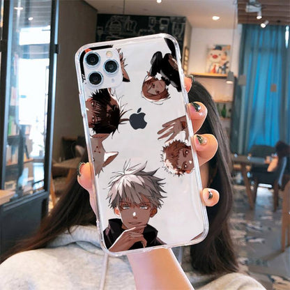 jujutsu kaisen cute phone case