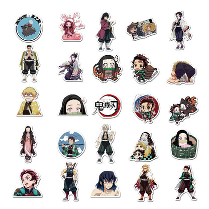 50 pcs/set Demon Slayer sticker