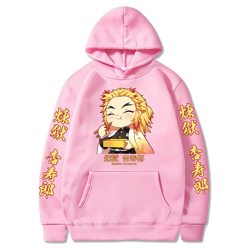 Flame Crest Hoodie – Hashira’s Training Sweatshirt