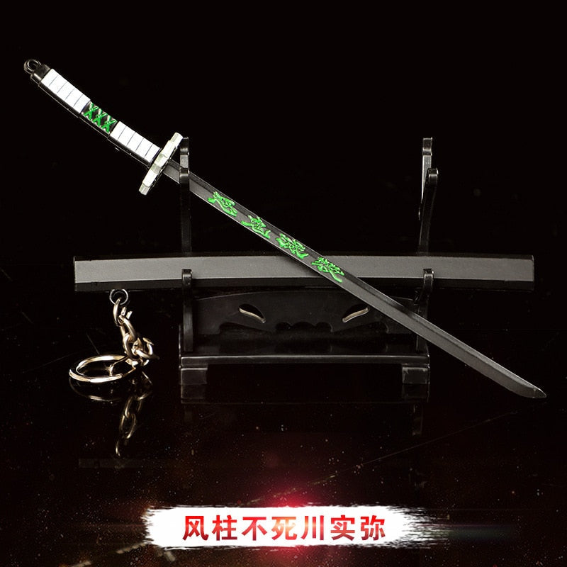 Demon slayer sword keychaines