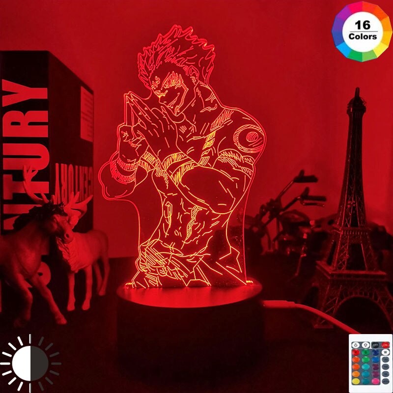 Ryomen Sukuna Led Lamp