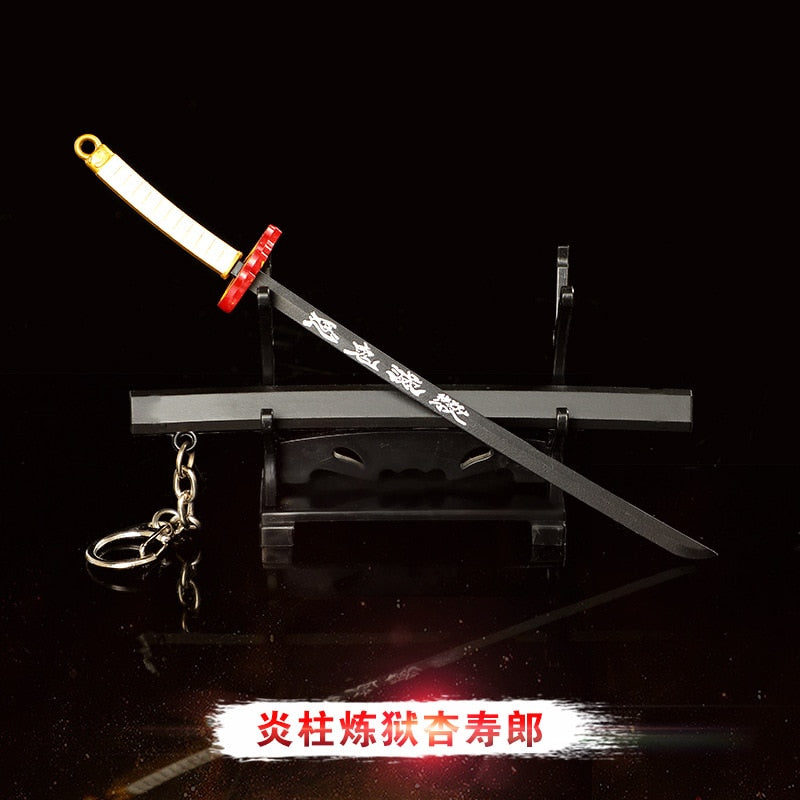 Demon slayer sword keychaines