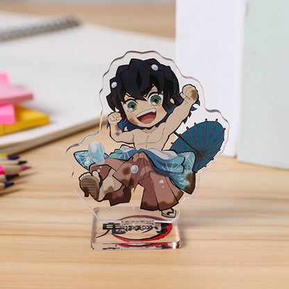 Demon slayer desk figures