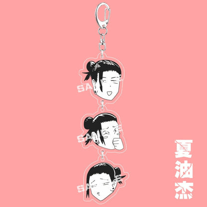 Dual Destiny Keychain – Anime Bond Charm"