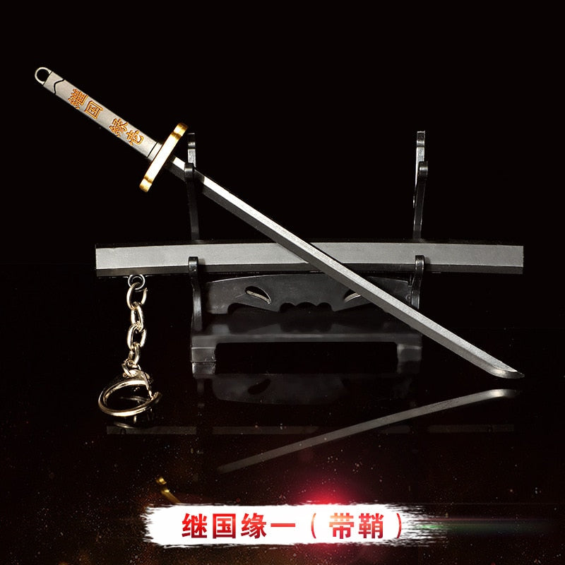 Demon slayer sword keychaines
