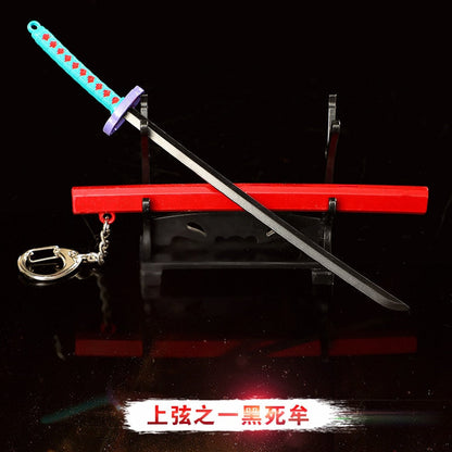 Demon slayer sword keychaines