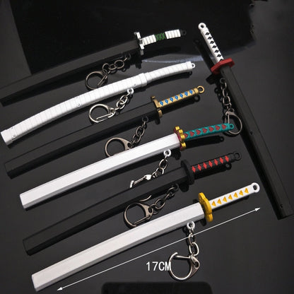 Demon slayer sword keychaines