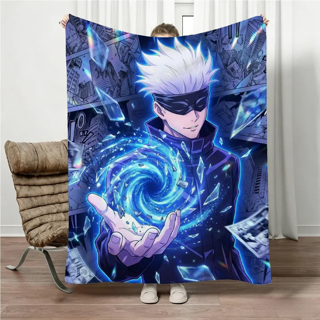 Jujutsu Kaisen Gojo Satoru Flannel Blanket