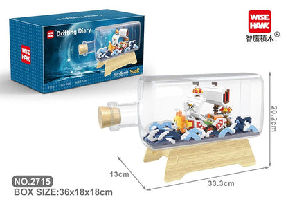 Pirate Ship in a Bottle