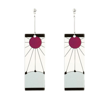 Demon Slayer Kimetsu No Yaiba Earrings