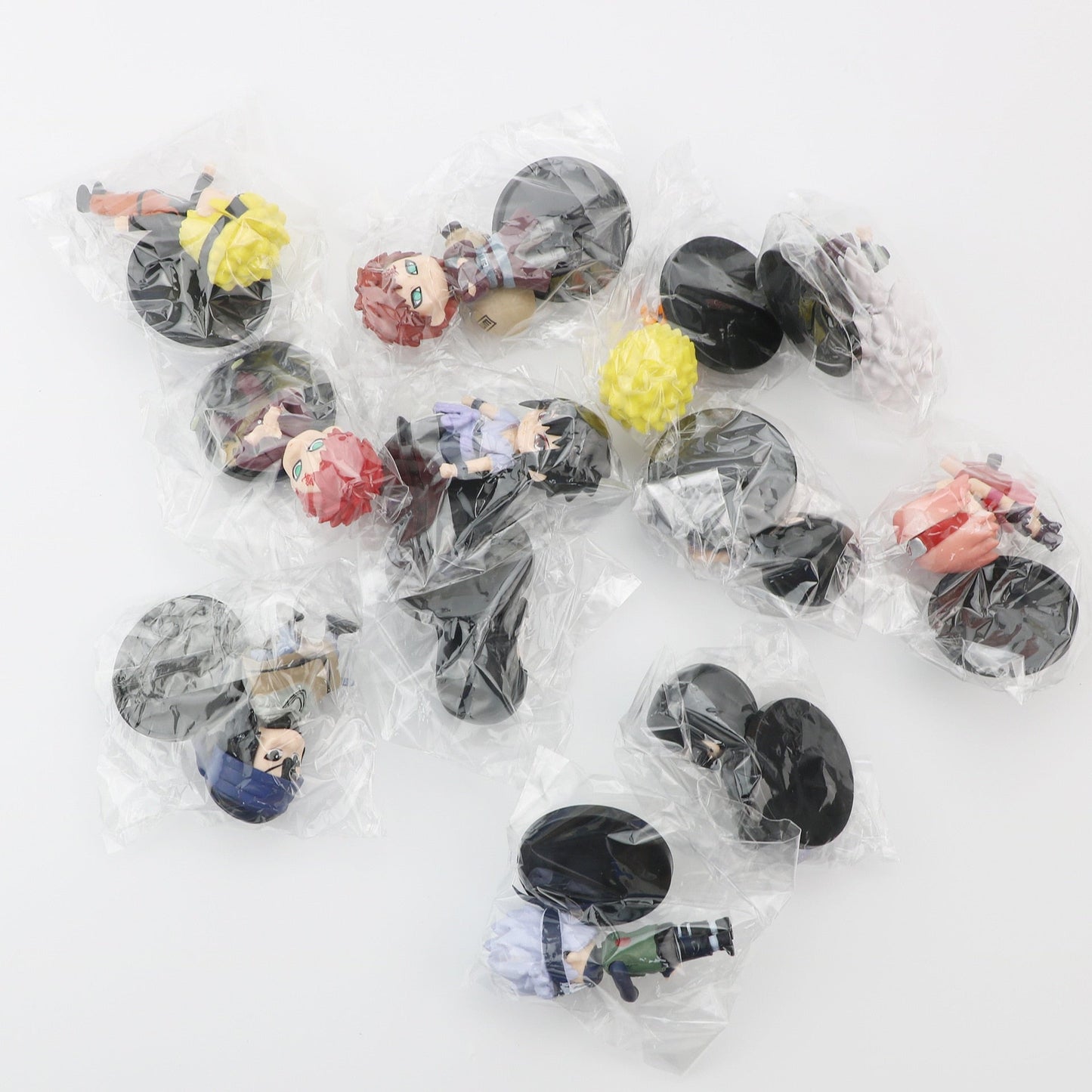 12-Piece Chibi Ninja Figure Set