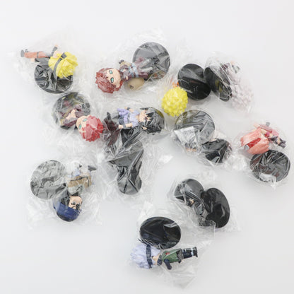 12-Piece Chibi Ninja Figure Set