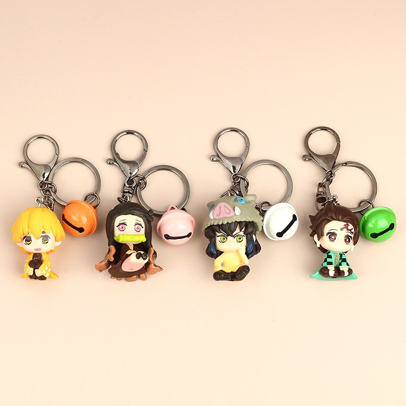 Demon Slayer cute keychain figure