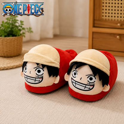 One Piece Plush Slippers