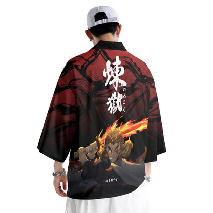 Demon Slayer kimono and shorts