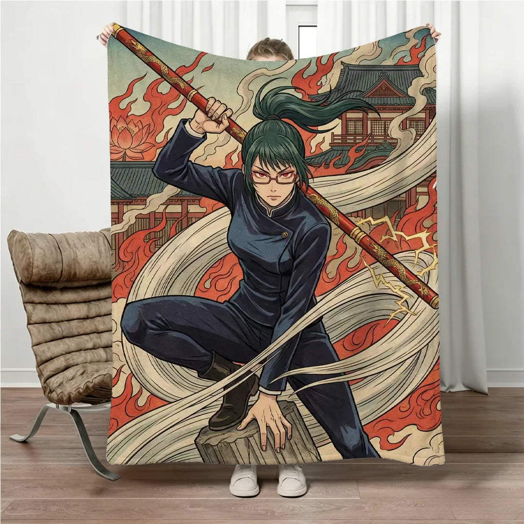 Jujutsu Kaisen Gojo Satoru Flannel Blanket