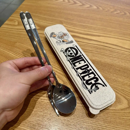 One Piece Stainless Steel Tableware Set