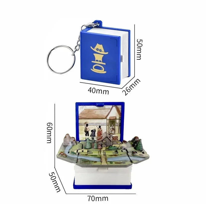 3D Pirate Ship Keychain